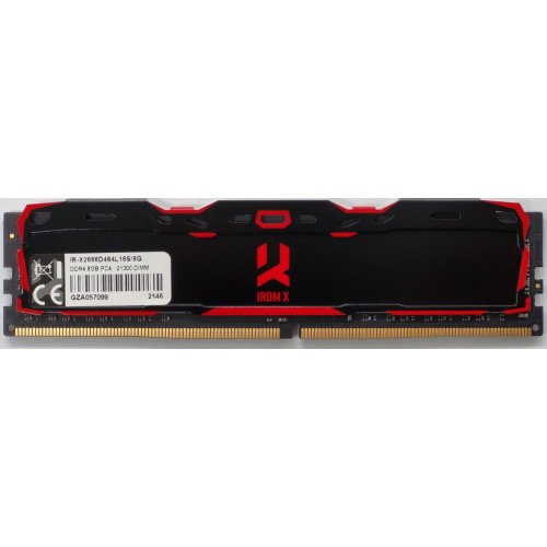 Озу GoodRAM DDR4 8GB 2666Mhz IRDM X Black (IR-X2666D464L16S/8G) (Восстановлено продавцом, 832331) купить в Украине: Киев, Днепр, Харьков, Одесса  | Проверка совместимости, низкая цена, отзывы, характеристики от TELEMART фото