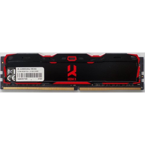 Озу GoodRAM DDR4 8GB 2666Mhz IRDM X Black (IR-X2666D464L16S/8G) (Восстановлено продавцом, 832332) купить в Украине: Киев, Днепр, Харьков, Одесса  | Проверка совместимости, низкая цена, отзывы, характеристики от TELEMART фото