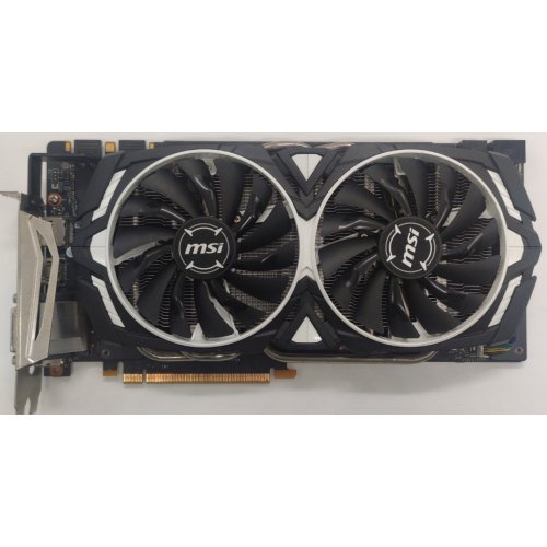 Відеокарта MSI GeForce GTX 1070 TI ARMOR 8192MB (GTX 1070 Ti ARMOR 8G) (Відновлено продавцем, 832352) купити в Україні: Київ, Львів, Хмельницький, Тернопіль, Івано-Франківськ | Перевірка сумісності, низька ціна, відгуки, характеристики від TELEMART фото