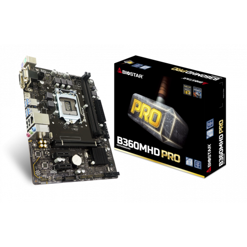 Продати Материнська плата Biostar B360MHD PRO (s1151-V2, Intel B360) за Trade-In у інтернет-магазині Телемарт - Київ, Дніпро, Україна фото