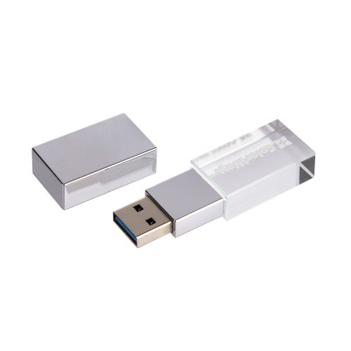 Накопичувач ColorWay Crystal 32GB USB 3.0 (CW-USBCL32) купити в Україні: Київ, Львів, Хмельницький, Тернопіль, Івано-Франківськ | Низька ціна, відгуки, характеристики від TELEMART фото