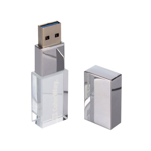 Накопичувач ColorWay Crystal 32GB USB 3.0 (CW-USBCL32) купити в Україні: Київ, Львів, Хмельницький, Тернопіль, Івано-Франківськ | Низька ціна, відгуки, характеристики від TELEMART фото