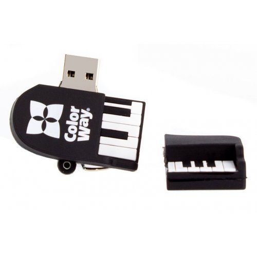 Накопичувач ColorWay Piano 64GB USB 3.0 (CW-USBPO64) купити в Україні: Київ, Львів, Хмельницький, Тернопіль, Івано-Франківськ | Низька ціна, відгуки, характеристики від TELEMART фото