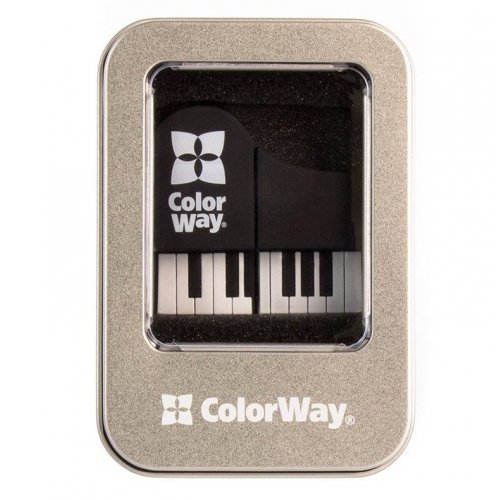 Накопичувач ColorWay Piano 64GB USB 3.0 (CW-USBPO64) купити в Україні: Київ, Львів, Хмельницький, Тернопіль, Івано-Франківськ | Низька ціна, відгуки, характеристики від TELEMART фото
