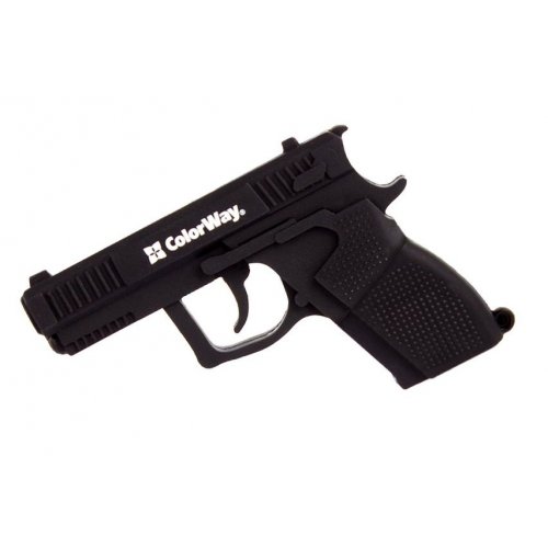 Накопичувач ColorWay Pistol 64GB USB 3.0 (CW-USBPL64) купити в Україні: Київ, Львів, Хмельницький, Тернопіль, Івано-Франківськ | Низька ціна, відгуки, характеристики від TELEMART фото