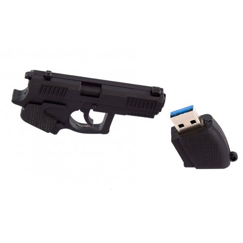 Накопичувач ColorWay Pistol 64GB USB 3.0 (CW-USBPL64) купити в Україні: Київ, Львів, Хмельницький, Тернопіль, Івано-Франківськ | Низька ціна, відгуки, характеристики від TELEMART фото