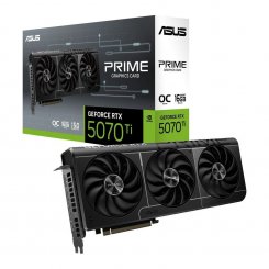 Уцінка відеокарта Asus PRIME GeForce RTX 5070 Ti OC 16384MB (PRIME-RTX5070TI-O16G) (Пошкоджено пакування, 832633)