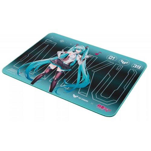 Коврик для мышки Asus TUF Gaming P1 Hatsune Miku Edition (90MP04C0-BPUA00) Blue/Green купить в Украине: Киев, Днепр, Харьков, Одесса  | Низкая цена, отзывы, характеристики от TELEMART фото