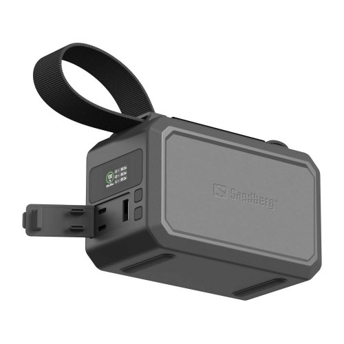 Powerbank Sandberg Survivor 40000mAh 100W (421-14) купити в Україні: Київ, Львів, Хмельницький, Тернопіль, Івано-Франківськ | Низька ціна, відгуки, характеристики від TELEMART фото
