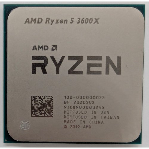 Процессор AMD Ryzen 5 3600X 3.8(4.4)GHz 32MB sAM4 Tray (100-000000022) (Восстановлено продавцом, 832698) купить в Украине: Киев, Днепр, Харьков, Одесса  | Проверка совместимости, низкая цена, отзывы, характеристики от TELEMART фото