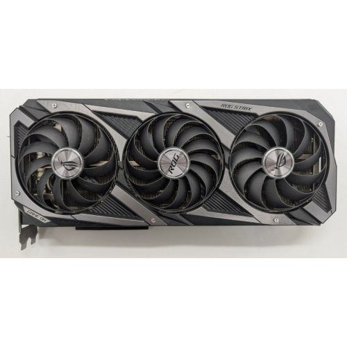 Видеокарта Asus ROG GeForce RTX 3070 Ti STRIX OC 8192MB (ROG-STRIX-RTX3070TI-O8G-GAMING) (Восстановлено продавцом, 832709) купить в Украине: Киев, Днепр, Харьков, Одесса  | Проверка совместимости, низкая цена, отзывы, характеристики от TELEMART фото