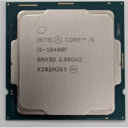 Процесор Intel Core i5-10400F 2.9(4.3)GHz 12MB s1200 Tray (CM8070104290716) (Відновлено продавцем, 832758) купити в Україні: Київ, Львів, Хмельницький, Тернопіль, Івано-Франківськ | Перевірка сумісності, низька ціна, відгуки, характеристики від TELEMART фото