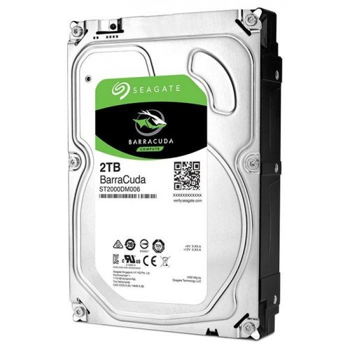 Жесткий диск Seagate BarraCuda 2TB 64MB 7200RPM 3.5'' (ST2000DM006) (Восстановлено продавцом, 832764) купить в Украине: Киев, Днепр, Харьков, Одесса  | Проверка совместимости, низкая цена, отзывы, характеристики от TELEMART фото