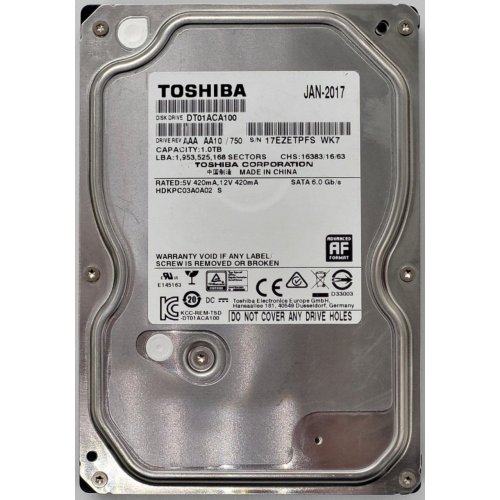 Жесткий диск Seagate BarraCuda 2TB 64MB 7200RPM 3.5'' (ST2000DM006) (Восстановлено продавцом, 832764) купить в Украине: Киев, Днепр, Харьков, Одесса  | Проверка совместимости, низкая цена, отзывы, характеристики от TELEMART фото