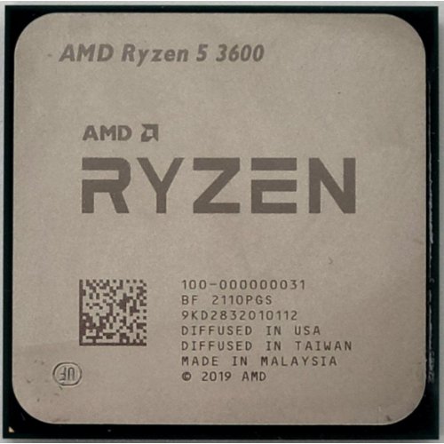 Процессор AMD Ryzen 5 3600 3.6(4.2)GHz 32MB sAM4 Tray (100-000000031) (Восстановлено продавцом, 832773) купить в Украине: Киев, Днепр, Харьков, Одесса  | Проверка совместимости, низкая цена, отзывы, характеристики от TELEMART фото