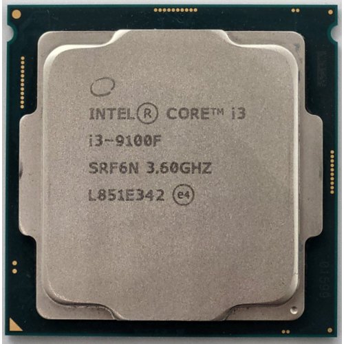 Процессор Intel Core i3-9100F 3.6(4.2)GHz 6MB s1151 Tray (CM8068403358820) (Восстановлено продавцом, 832833) купить в Украине: Киев, Днепр, Харьков, Одесса  | Проверка совместимости, низкая цена, отзывы, характеристики от TELEMART фото
