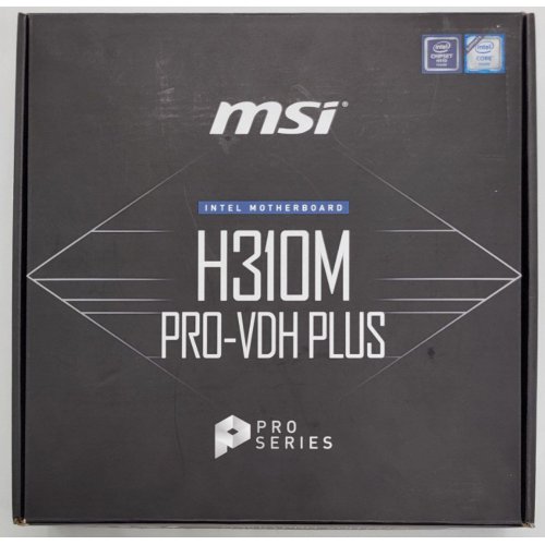Материнська плата MSI H310M PRO-VDH PLUS (s1151-V2, Intel H310) (Відновлено продавцем, 832836) купити в Україні: Київ, Львів, Хмельницький, Тернопіль, Івано-Франківськ | Перевірка сумісності, низька ціна, відгуки, характеристики від TELEMART фото
