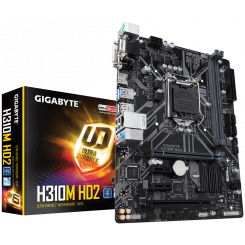 Материнська плата Gigabyte H310M HD2 (s1151-V2, Intel H310)