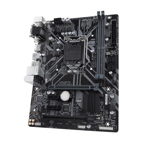 Продати Материнська плата Gigabyte H310M HD2 (s1151-V2, Intel H310) за Trade-In у інтернет-магазині Телемарт - Київ, Дніпро, Україна фото