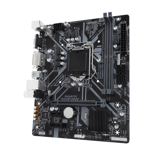 Продати Материнська плата Gigabyte H310M DS2V (s1151-V2, Intel H310) за Trade-In у інтернет-магазині Телемарт - Київ, Дніпро, Україна фото