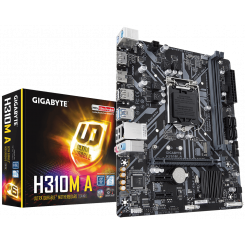 Фото Gigabyte H310M A (s1151-V2, Intel H310)