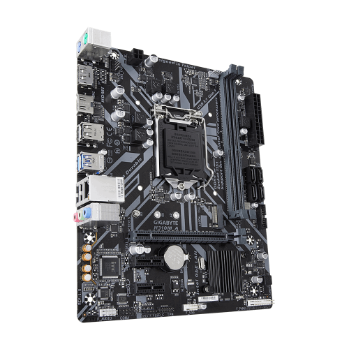 Photo Motherboard Gigabyte H310M A (s1151-V2, Intel H310)