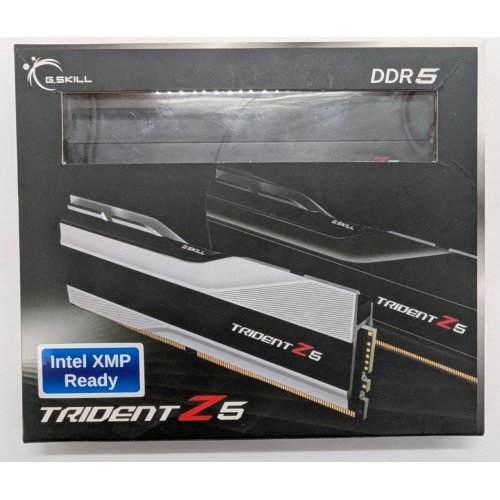 Озп G.Skill DDR5 32GB (2x16GB) 6000 Mhz Trident Z5 (F5-6000J4040F16GX2-TZ5K) (Відновлено продавцем, 833014) купити в Україні: Київ, Львів, Хмельницький, Тернопіль, Івано-Франківськ | Перевірка сумісності, низька ціна, відгуки, характеристики від TELEMART фото