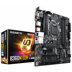 Материнская плата Gigabyte B360M D3H (s1151-V2, Intel B360)