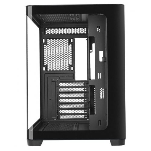 Корпус SAMA V60E без БП (V60E-BKADA0X1-GL) Black купить в Украине: Киев, Днепр, Харьков, Одесса  | Проверка совместимости, низкая цена, отзывы, характеристики от TELEMART фото