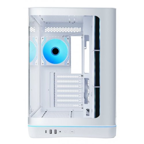 Корпус SAMA V62S без БЖ (V62S-WHADA4X1-GL) White купити в Україні: Київ, Львів, Хмельницький, Тернопіль, Івано-Франківськ | Перевірка сумісності, низька ціна, відгуки, характеристики від TELEMART фото