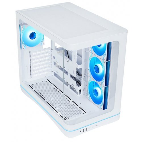 Корпус SAMA V62S без БЖ (V62S-WHADA4X1-GL) White купити в Україні: Київ, Львів, Хмельницький, Тернопіль, Івано-Франківськ | Перевірка сумісності, низька ціна, відгуки, характеристики від TELEMART фото