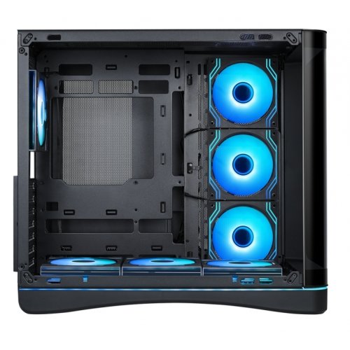 Корпус SAMA V62 без БП (V62-BKADA7X1-GL) Black купить в Украине: Киев, Днепр, Харьков, Одесса  | Проверка совместимости, низкая цена, отзывы, характеристики от TELEMART фото