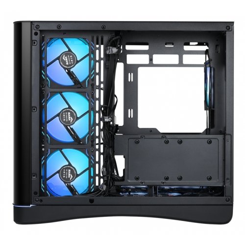 Корпус SAMA V62 без БП (V62-BKADA7X1-GL) Black купить в Украине: Киев, Днепр, Харьков, Одесса  | Проверка совместимости, низкая цена, отзывы, характеристики от TELEMART фото