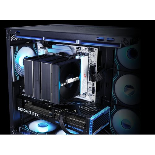 Корпус SAMA V62 без БП (V62-BKADA7X1-GL) Black купить в Украине: Киев, Днепр, Харьков, Одесса  | Проверка совместимости, низкая цена, отзывы, характеристики от TELEMART фото