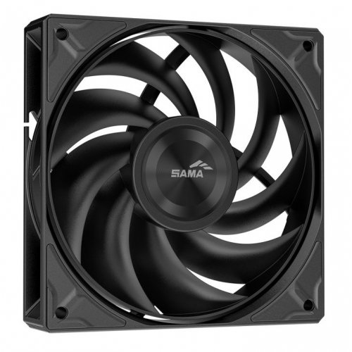 Кулер SAMA A40P (A40-XXWNYXOX-G) Black/Silver купити в Україні: Київ, Львів, Хмельницький, Тернопіль, Івано-Франківськ | Перевірка сумісності, низька ціна, відгуки, характеристики від TELEMART фото