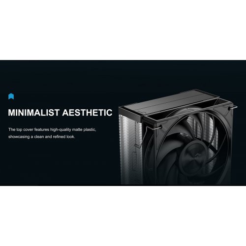 Кулер SAMA A40P (A40-XXWNYXOX-G) Black/Silver купити в Україні: Київ, Львів, Хмельницький, Тернопіль, Івано-Франківськ | Перевірка сумісності, низька ціна, відгуки, характеристики від TELEMART фото