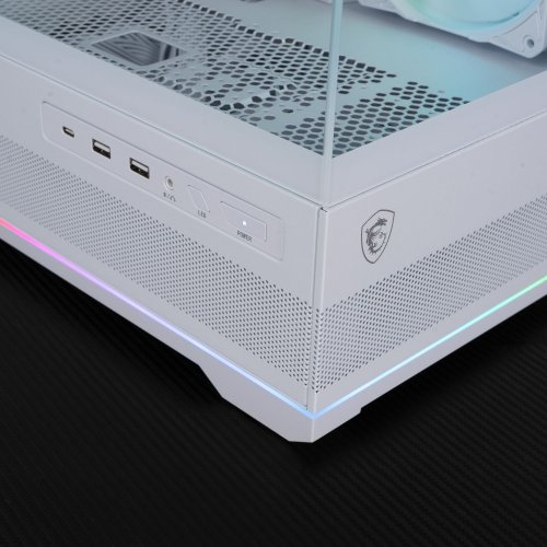 Компьютер Dragon Lucky Project_Zero Powered_by MSI (PZ-RTX 5070TI + R7 7800X3D) White купить в Украине: Киев, Днепр, Харьков, Одесса  | Низкая цена, отзывы, характеристики от TELEMART фото