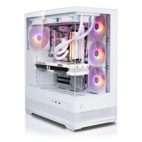 Компьютер Dragon Lucky Project_Zero Powered_by MSI (PZ-RTX 5080 + R7 7800X3D) White купить в Украине: Киев, Днепр, Харьков, Одесса  | Низкая цена, отзывы, характеристики от TELEMART фото