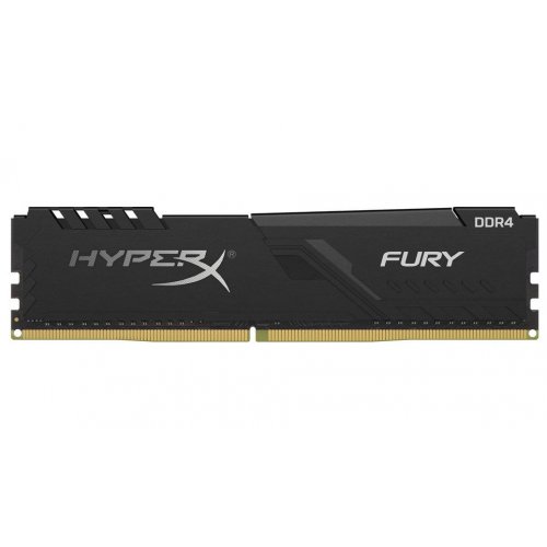Озу HyperX DDR4 16GB 2666Mhz Fury Black (HX426C16FB4/16) (Восстановлено продавцом, 833125) купить в Украине: Киев, Днепр, Харьков, Одесса  | Проверка совместимости, низкая цена, отзывы, характеристики от TELEMART фото
