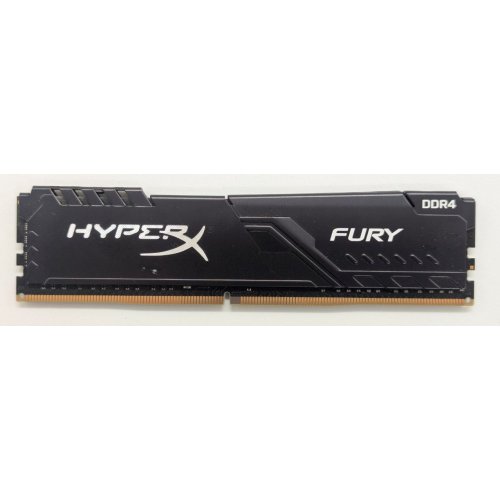 Озу HyperX DDR4 16GB 2666Mhz Fury Black (HX426C16FB4/16) (Восстановлено продавцом, 833126) купить в Украине: Киев, Днепр, Харьков, Одесса  | Проверка совместимости, низкая цена, отзывы, характеристики от TELEMART фото