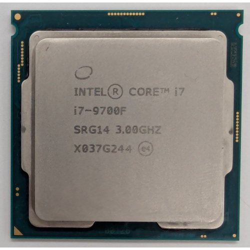 Процессор Intel Core i7-9700F 3.0(4.7)GHz 12MB s1151 Tray (CM8068403874523) (Восстановлено продавцом, 833128) купить в Украине: Киев, Днепр, Харьков, Одесса  | Проверка совместимости, низкая цена, отзывы, характеристики от TELEMART фото