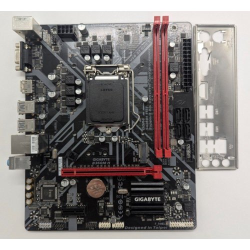 Материнська плата Gigabyte B360M H (s1151-V2, Intel B360) (Відновлено продавцем, 833131) купити в Україні: Київ, Львів, Хмельницький, Тернопіль, Івано-Франківськ | Перевірка сумісності, низька ціна, відгуки, характеристики від TELEMART фото