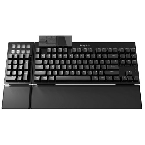 Клавиатура Be Quiet! Dark Mount Silent Tactile Mechanical Switches (BT002US) Black купить в Украине: Киев, Днепр, Харьков, Одесса  | Низкая цена, отзывы, характеристики от TELEMART фото
