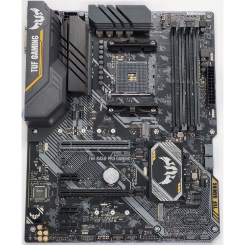 Материнська плата Asus TUF B450-PRO GAMING (sAM4, AMD B450) (Відновлено продавцем, 833190) купити в Україні: Київ, Львів, Хмельницький, Тернопіль, Івано-Франківськ | Перевірка сумісності, низька ціна, відгуки, характеристики від TELEMART фото