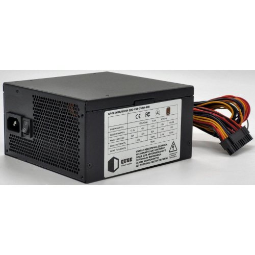 Блок живлення QUBE 750W (QBC-CSB-750W-80B) (Відновлено продавцем, 833195) купити в Україні: Київ, Львів, Хмельницький, Тернопіль, Івано-Франківськ | Перевірка сумісності, низька ціна, відгуки, характеристики від TELEMART фото