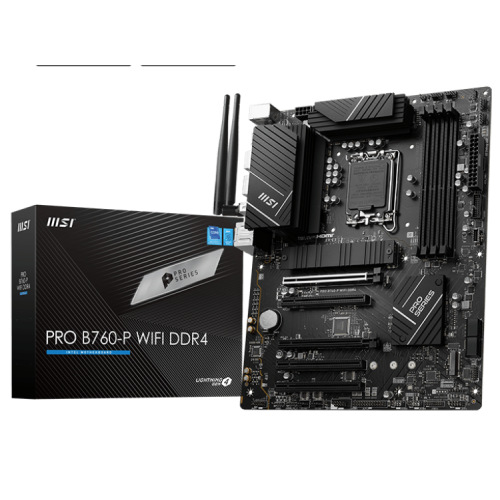 Материнская плата MSI PRO B760-P WIFI DDR4 (s1700, Intel B760) (Восстановлено продавцом, 833197) купить в Украине: Киев, Днепр, Харьков, Одесса  | Проверка совместимости, низкая цена, отзывы, характеристики от TELEMART фото