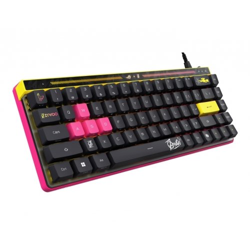 Клавіатура Asus ROG Falchion Ace ROG HFX Magnetic Switch ZywOo Edition (90MP04KE-BKUA20) Black купити в Україні: Київ, Львів, Хмельницький, Тернопіль, Івано-Франківськ | Низька ціна, відгуки, характеристики від TELEMART фото