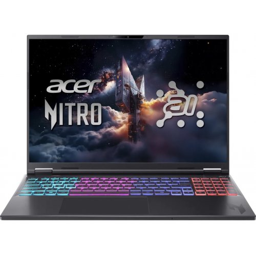 Ноутбук Acer Nitro V 16S ANV16S-61 (NH.QXTEU.001) Obsidian Black купить в Украине: Киев, Днепр, Харьков, Одесса  | Низкая цена, отзывы, характеристики от TELEMART фото