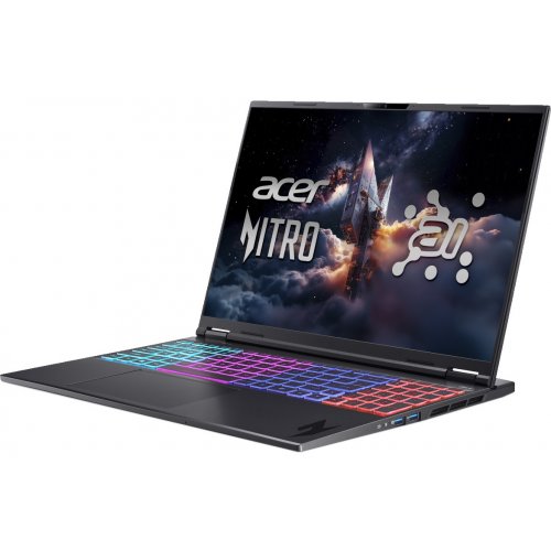 Ноутбук Acer Nitro V 16S ANV16S-61 (NH.QXTEU.001) Obsidian Black купить в Украине: Киев, Днепр, Харьков, Одесса  | Низкая цена, отзывы, характеристики от TELEMART фото