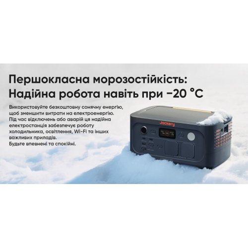 Зарядная станция Jackery Explorer 500 V2 500W 512Wh купить в Украине: Киев, Днепр, Харьков, Одесса  | Низкая цена, отзывы, характеристики от TELEMART фото